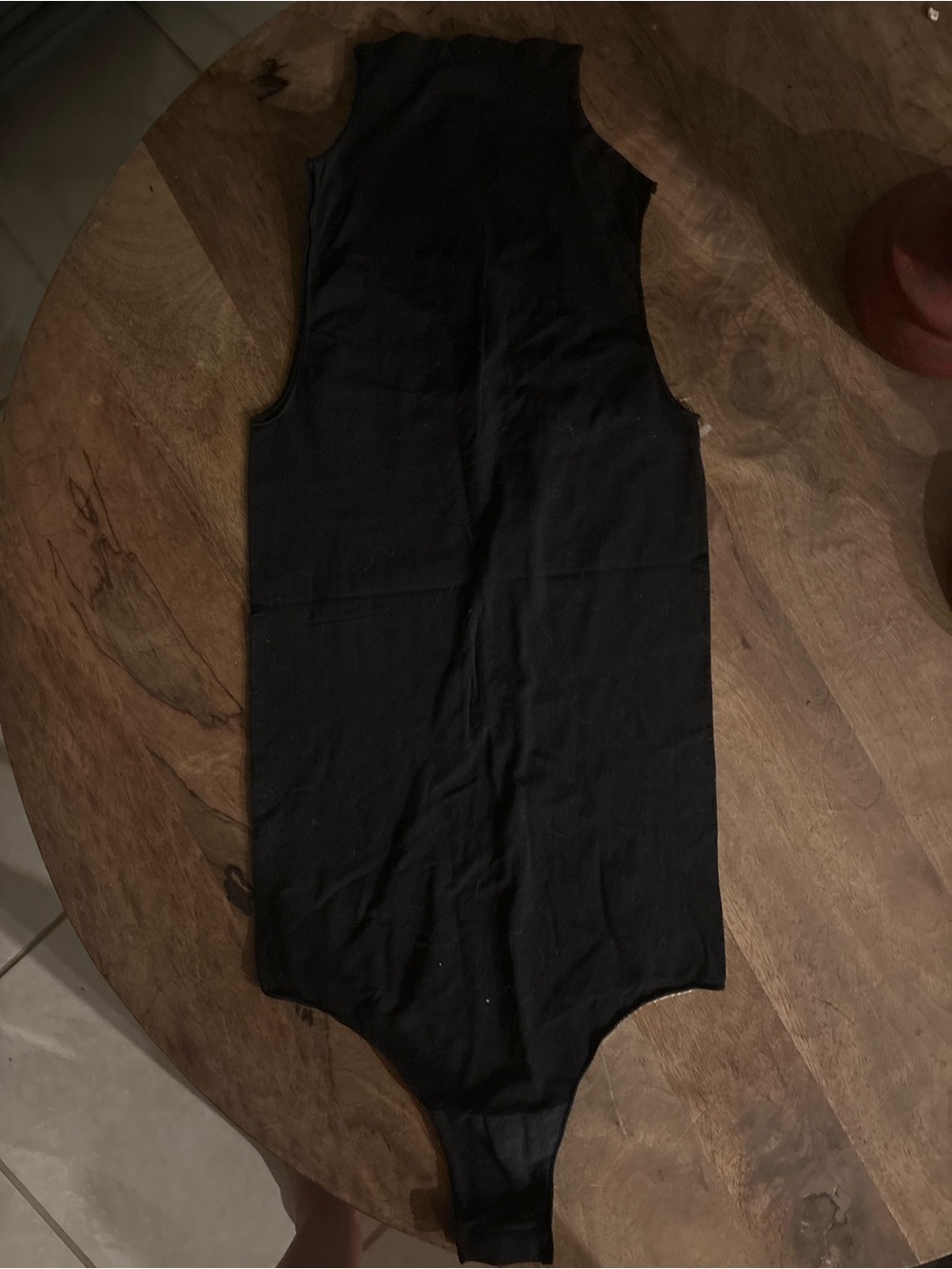 Commando Black Sleeveless Kids One-Piece Bodysuit